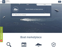 Tablet Screenshot of getboat.com
